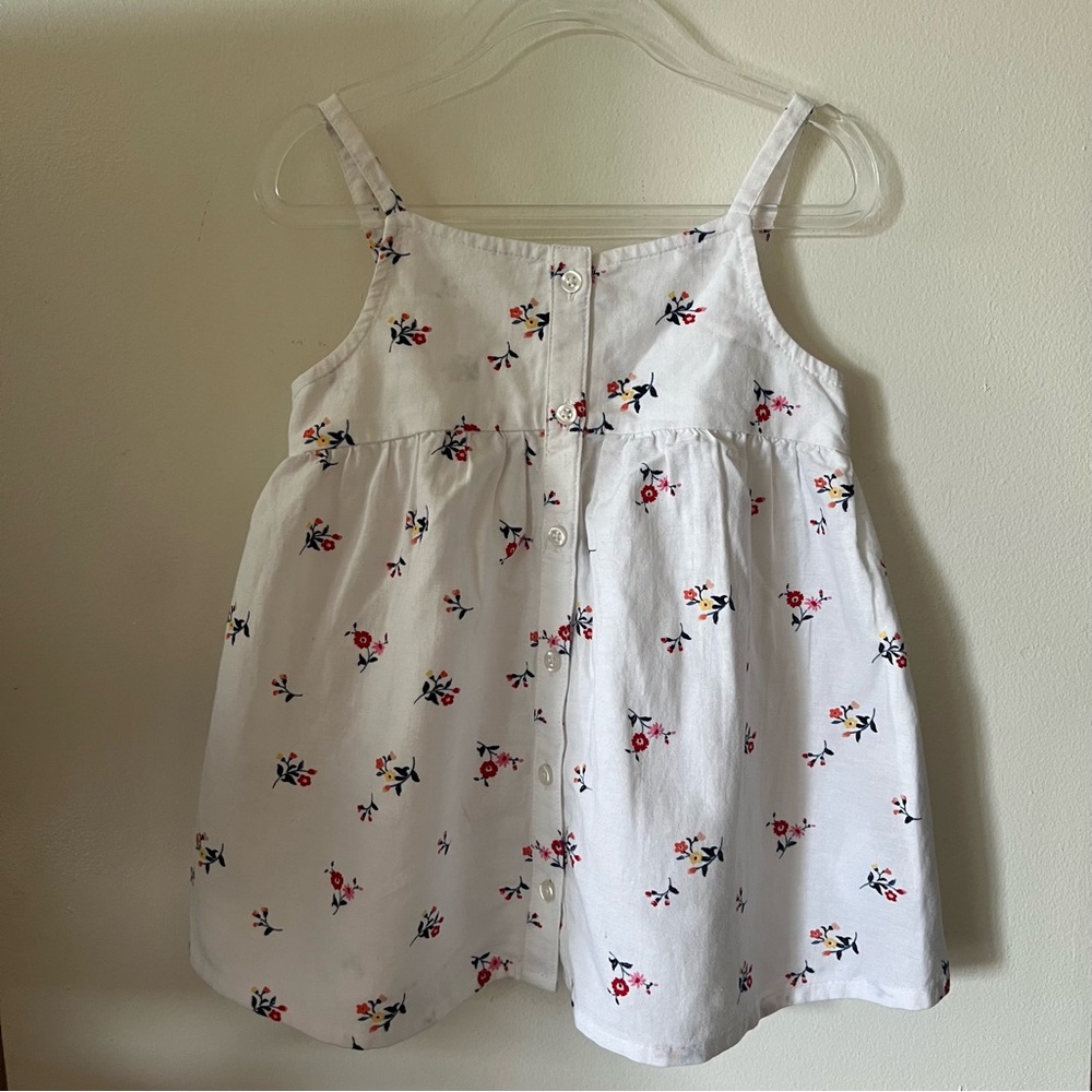 White Floral Top